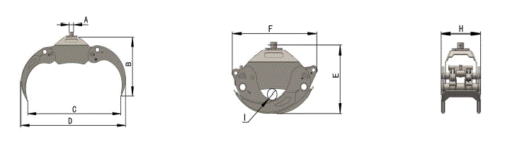 Forstgreifer HWG1200 für 2,5-6,5 t – Bild 5